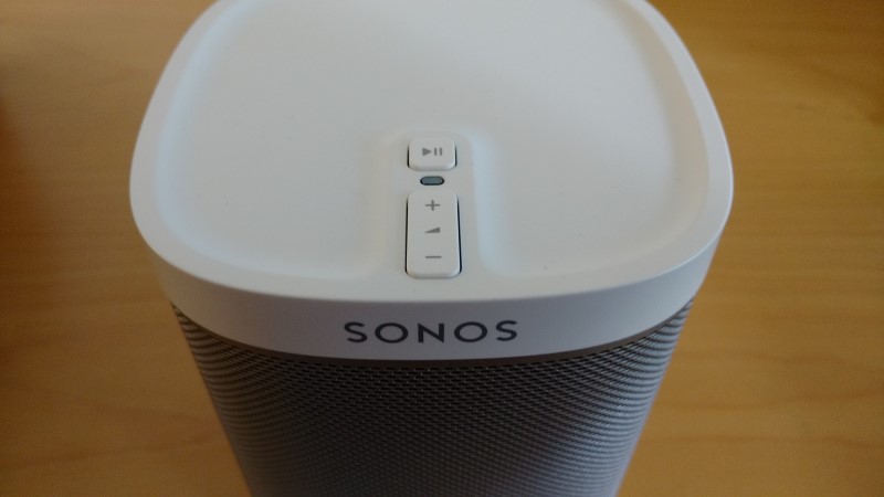 Die Sonos Play:1 Buttons, bzw. Bedienelemente 