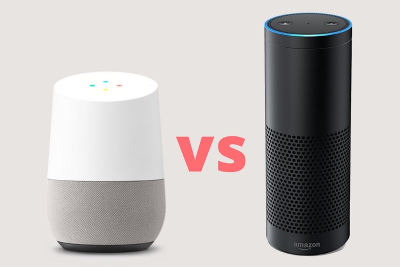 Google Home versus Amazon Echo