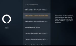 Amazon Fire TV Alexa Einstellungen