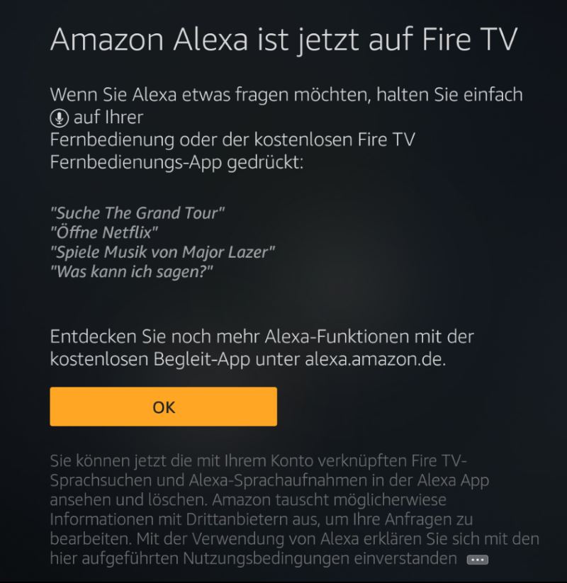 Amazon Alexa ist jetzt auf Fire TV