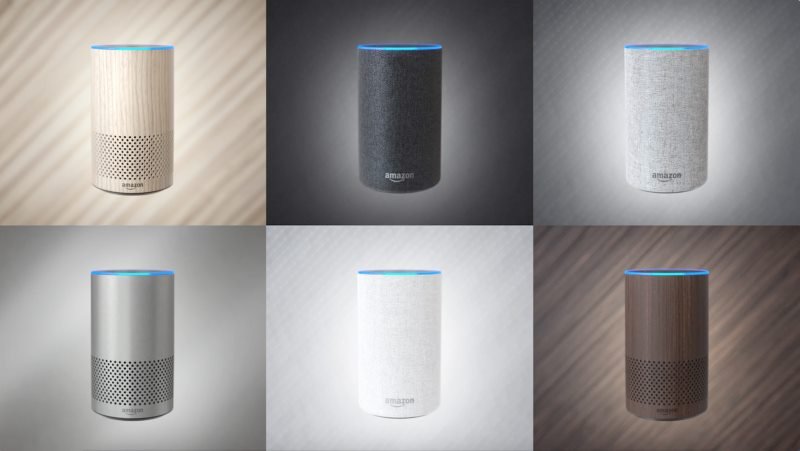 Der neue Amazon Echo in allen Farben und Materialien