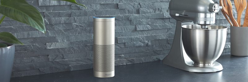 Amazon Echo Plus in Silber