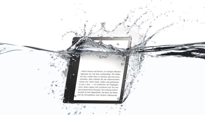 Der neue Amazon Kindle Oasis ist wasserfest
