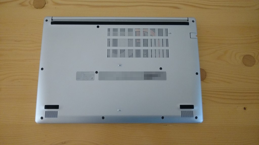 Acer Aspire 5 Notebook Rückseite