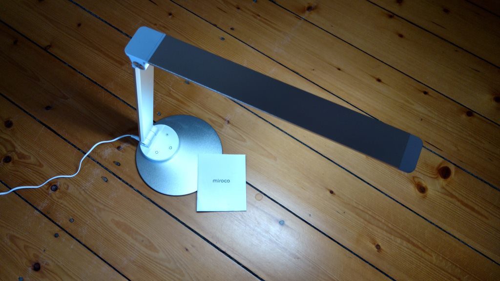 Miroco LED Schreibtischlampe mit kalter Farbtemperatur